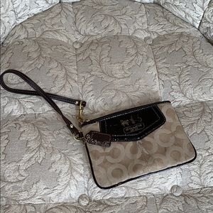 Vintage Coach Wristlet